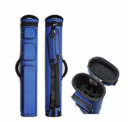 Blue, Black or Brown Cue Case 4x8