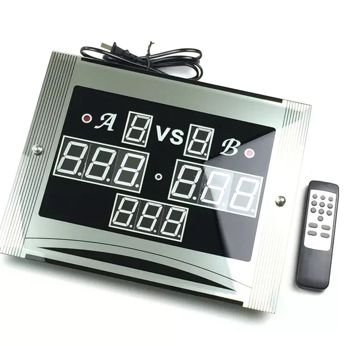 Electronic Digital billiard  Scoreboard with remote control