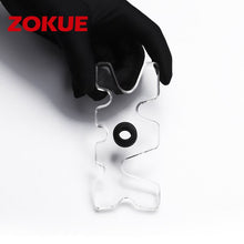 ZOKUE Anti-slip Pool Cue Snooker Cue Rest Bridge Head Holder Plastic Transparent Billiard Accessory