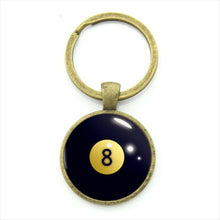 Billiards pattern keychain - 16 Style Choices