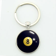 Billiards pattern keychain - 16 Style Choices